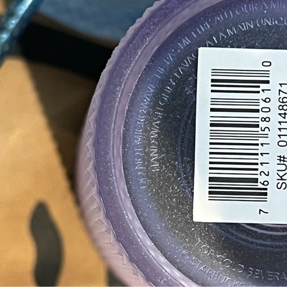 NWT Starbucks ombré tumbler from blue to purple, studded tumbler, venti, 24 oz. - Picture 2 of 7